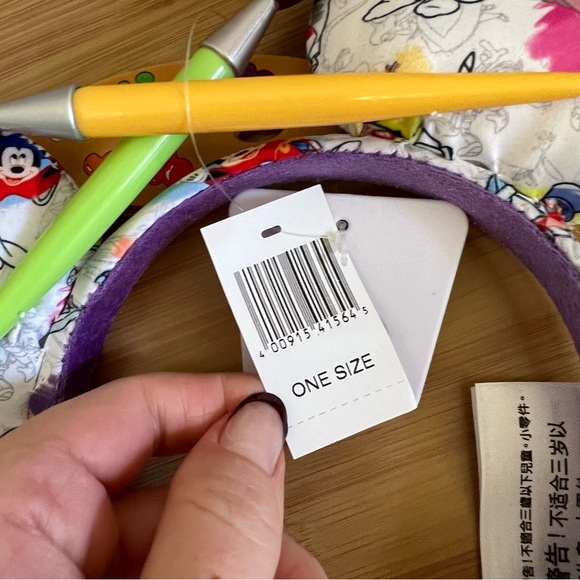 NWT - Disney Parks Ink & Paint Mickey Ears - Picture 5 of 6